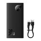 Powerbank Baseus Adaman2 10000mAh, 2xUSB, USB-C, 30W (black) цена и информация | Akupangad | hansapost.ee