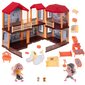 Dollhouse villa red roof lighting hind ja info | Mänguasjad tüdrukutele | hansapost.ee