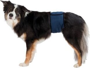 Trixie Korduvkasutatavad mähkmed isastele koertele, L 55-65 cm, tumesinine hind ja info | Hooldus/grooming | hansapost.ee