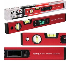 Digitaalne LCD lood YATO 400 mm, YT-30397 hind ja info | Käsitööriistad | hansapost.ee