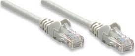 Кабель сетевой Intellinet Cat5e, UTP RJ-45 M/M, 15.0 м, серый цвет цена и информация | Кабели и провода | hansapost.ee
