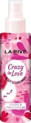 Kehasprei naistele La Rive Crazy in Love Body Mist, 200 ml hind ja info | La Rive Kehahooldustooted | hansapost.ee