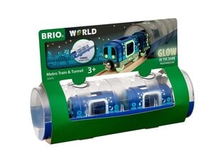 Поезд с тоннелем Metro Brio Railway, 33970 цена и информация | BRIO RAILWAY Игрушки | hansapost.ee