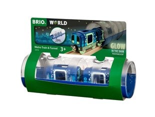 Rong koos tunneliga Metro Brio Railway, 33970 price and information | Toys for boys | hansapost.ee