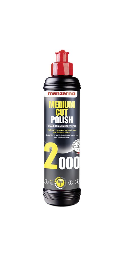 Keskmise abrasiivsusega poleerimisvahend Menzerna 2000, 250 ml hind ja info | Autokeemia | hansapost.ee