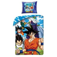 Комплект детского постельного белья Dragon Ball, 140x200 см, из 2 частей цена и информация | Детское постельное бельё | hansapost.ee