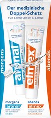 Зубная паста Elmex & Aronal Toothpaste Set, 2 x 75 мл цена и информация | Для ухода за зубами | hansapost.ee