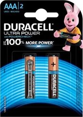 Duracell AAA 2 шт. цена и информация | Батарейки | hansapost.ee