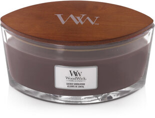 WoodWick lõhnaküünal Suede & Sandalwood, 453,6 g hind ja info | Küünlad, küünlajalad | hansapost.ee
