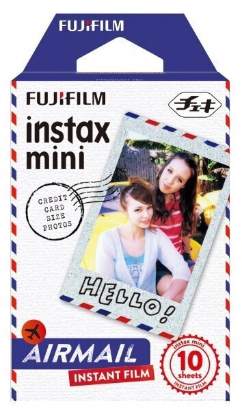 Fujifilm Instax Mini 1x10 Airmail цена и информация | Fotoaparaatide lisatarvikud | hansapost.ee