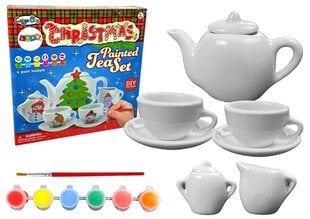 Игрушечный фарфоровый чайный сервиз для праздничного оформления цена и информация | Игрушки для девочек | hansapost.ee