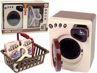 Игрушечная стиральная машина с корзиной и аксессуарами цена и информация | Игрушки для девочек | hansapost.ee
