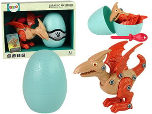 Конструктор - динозавр Pterodactylus с яйцом, красный цена и информация | Игрушки для мальчиков | hansapost.ee