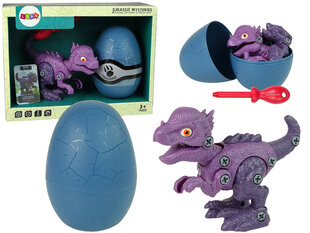 Конструктор - динозавр Stygimoloch с яйцом, фиолетовый цена и информация | Игрушки для мальчиков | hansapost.ee