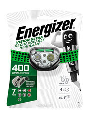 Laetav pealamp Energizer 400lm Vision Ultra hind ja info | Taskulambid, pealambid ja prožektorid | hansapost.ee