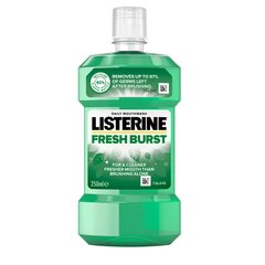 Suuvesi Listerine Fresh Burst 250 ml price and information | Hambaharjad, hampapastad ja suuloputusvedelikud | hansapost.ee