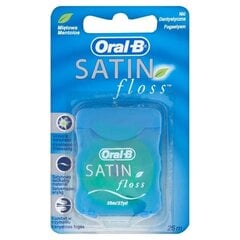 Зубная нить Oral-B Satin Tape, 25 м цена и информация | Oral-B Духи, косметика | hansapost.ee