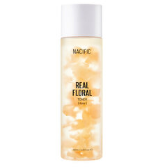 Rahustav näotoonik Nacific Real Floral Rose Toner, 180 ml hind ja info | Näopuhastusvahendid | hansapost.ee