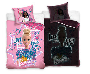 Laste helendav voodipesukomplekt Barbie 140x200, 2-osaline hind ja info | Laste voodipesu | hansapost.ee