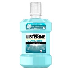 Жидкость для полоскания полости рта Listerine Zero Mouthwash Mild Mint 1000 мл цена и информация | Зубные щетки, пасты | hansapost.ee