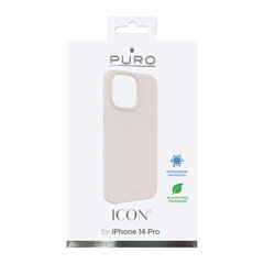 Puro Icon, iPhone 14 Pro, roosa / IPC14P61ICONROSE hind ja info | Telefonide kaitsekaaned ja -ümbrised | hansapost.ee