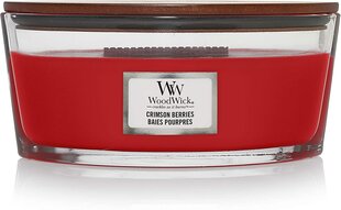WoodWick ароматическая свеча Crimson Berries 453,6 г цена и информация | Подсвечники, свечи | hansapost.ee