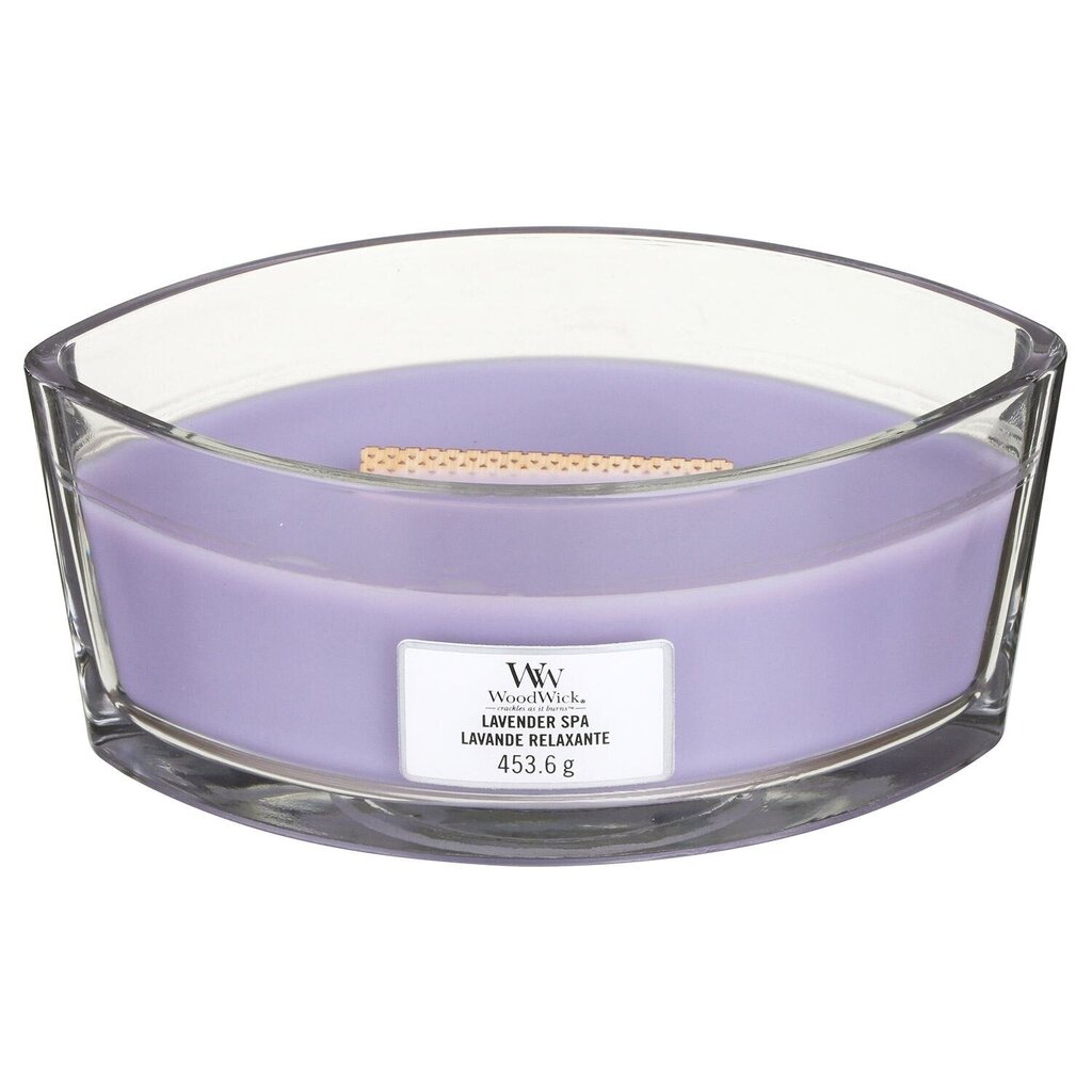 WoodWick lõhnaküünal Lavender Spa, 453,6 g hind ja info | Küünlad, küünlajalad | hansapost.ee