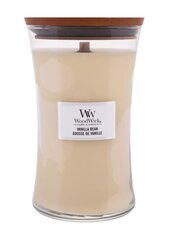 WoodWick ароматическая свеча Vanilla Bean 609,5 г цена и информация | Подсвечники, свечи | hansapost.ee
