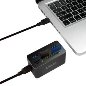 LogiLink CR0042 hind ja info | USB adapterid ja jagajad | hansapost.ee
