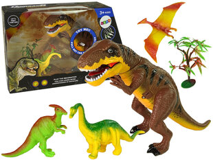 Набор динозавров со звуковыми и световыми эффектами цена и информация | Игрушки для мальчиков | hansapost.ee