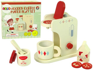 Деревянная кофеварка для девочек Lean Toys цена и информация | Игрушки для девочек | hansapost.ee