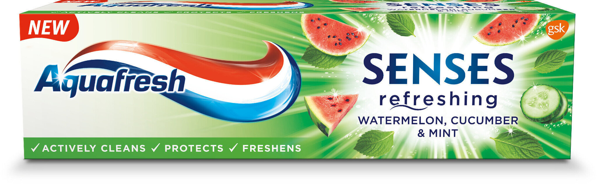 Hambapasta AQUAFRESH Watermelon, Cucumber&Mint, 75 ml цена и информация | Hambaharjad, hampapastad ja suuloputusvedelikud | hansapost.ee