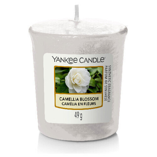 Lõhnaküünal Yankee Candle Camellia Blossom 49 g цена и информация | Küünlad, küünlajalad | hansapost.ee