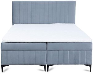 Континентальная кровать Quant, 140x200 см, синий цвет цена и информация | Кровати | hansapost.ee