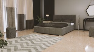 Кровать Bardo 200x200 см, серый цвет цена и информация | Кровати | hansapost.ee