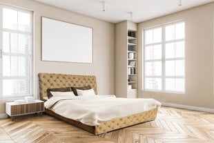 Кровать Lira 200x200 см, бежевый цвет цена и информация | Кровати | hansapost.ee