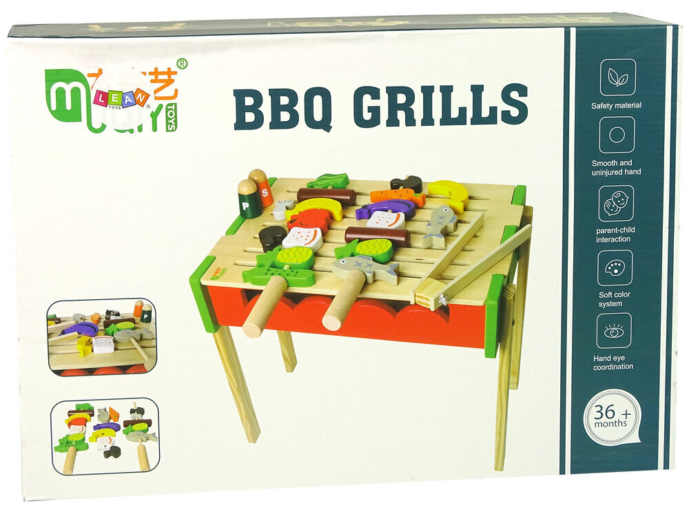 Tüdrukute mängugrill Lean Toys BBQ grill цена и информация | Mänguasjad tüdrukutele | hansapost.ee