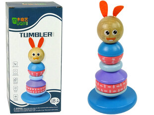 Развивающая пирамида для девочек Lean Toys Кролик цена и информация | Игрушки для девочек | hansapost.ee
