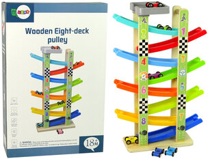 Игра для мальчиков Lean Toys 8-этажная парковка цена и информация | Игрушки для мальчиков | hansapost.ee