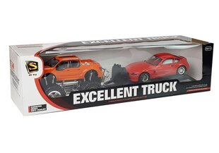 Autode komplekt Monster Truck, oranž hind ja info | Mänguasjad poistele | hansapost.ee