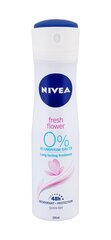 Спрей дезодорант Nivea Fresh Flower 48 h 150 мл цена и информация | Дезодоранты | hansapost.ee