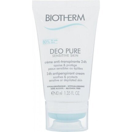 Biotherm Deo Pure Sensitive Cream naistele 40 ml hind ja info | Deodorandid | hansapost.ee