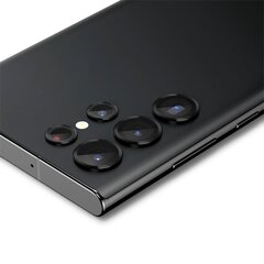 Spigen Optik kaamerakaitse Galaxy S22 Ultra Black hind ja info | Ekraani kaitseklaasid ja kaitsekiled | hansapost.ee