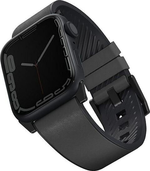 Uniq Straden, Apple Watch Series 4/5/6/7/SE 42/44/45 mm UNIQ589GRY цена и информация | Nutikellade aksessuaarid ja tarvikud | hansapost.ee