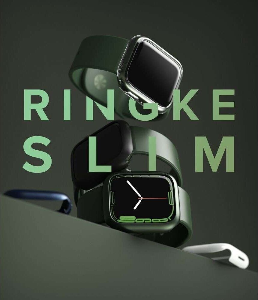 Ringke RGK1523CLGRN Apple Watch 7 Series 41mm hind ja info | Nutikellade aksessuaarid ja tarvikud | hansapost.ee