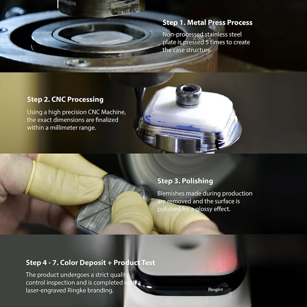 Ringke Bezel Styling Galaxy Watch 4 44mm hind ja info | Nutikellade aksessuaarid ja tarvikud | hansapost.ee