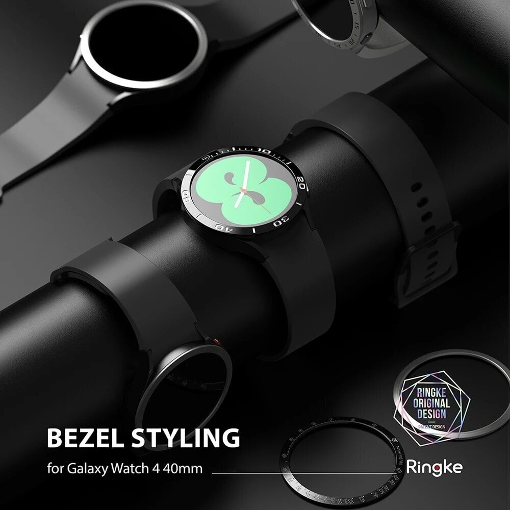 Ringke Bezel Watch 6 / 5 / 4 (40mm) black (GW4-40-03) hind ja info | Nutikellade aksessuaarid ja tarvikud | hansapost.ee