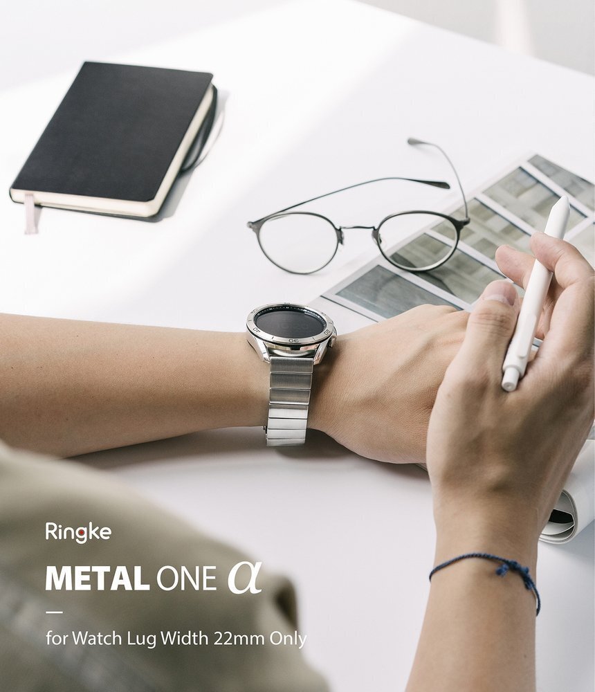 Ringke Metal One α Samsung Galaxy Watch 3_45mm hind ja info | Nutikellade aksessuaarid ja tarvikud | hansapost.ee