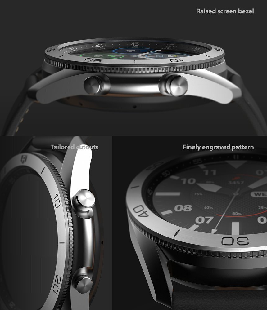 Ringke Bezel Samsung Galaxy Watch 3 45mm - GW3-45-61 цена и информация | Nutikellade aksessuaarid ja tarvikud | hansapost.ee