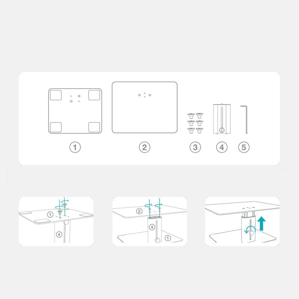 Nillkin HighDesk hind ja info | Monitori kinnitused | hansapost.ee